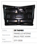 PANOU INTERIOR PORTBAGAJ SPATE AIXAM CITY