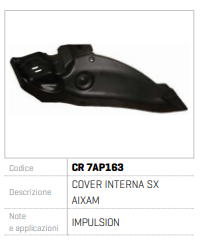 SEMI ARIPA INTERNA SX AIXAM CR 7AP163