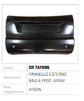 PANEL EXTERIOR PORTBAGAJ SPATE AIXAM CR 7AY095
