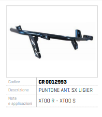 PUNTE ANTERIOARA SX LIGIER CR 0012993