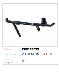 PUNTE ANTERIOARA SX LIGIER CR 0120073