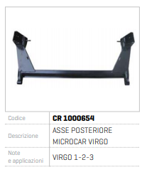 PUNTE SPATE MICROCAR VIRGO CR 1000654