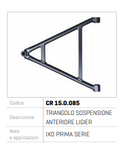 BRAT SUSPENSIE ANTERIOR LIGIER CR 15.0.085
