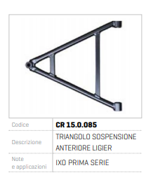 BRAT SUSPENSIE ANTERIOR LIGIER CR 15.0.085