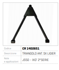 BRAT ANTERIOR SX LIGIER 1402651