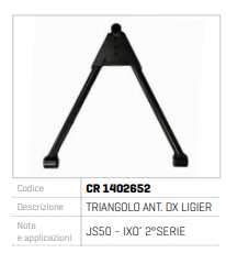 BRAT ANTERIOR DX LIGIER  1402652