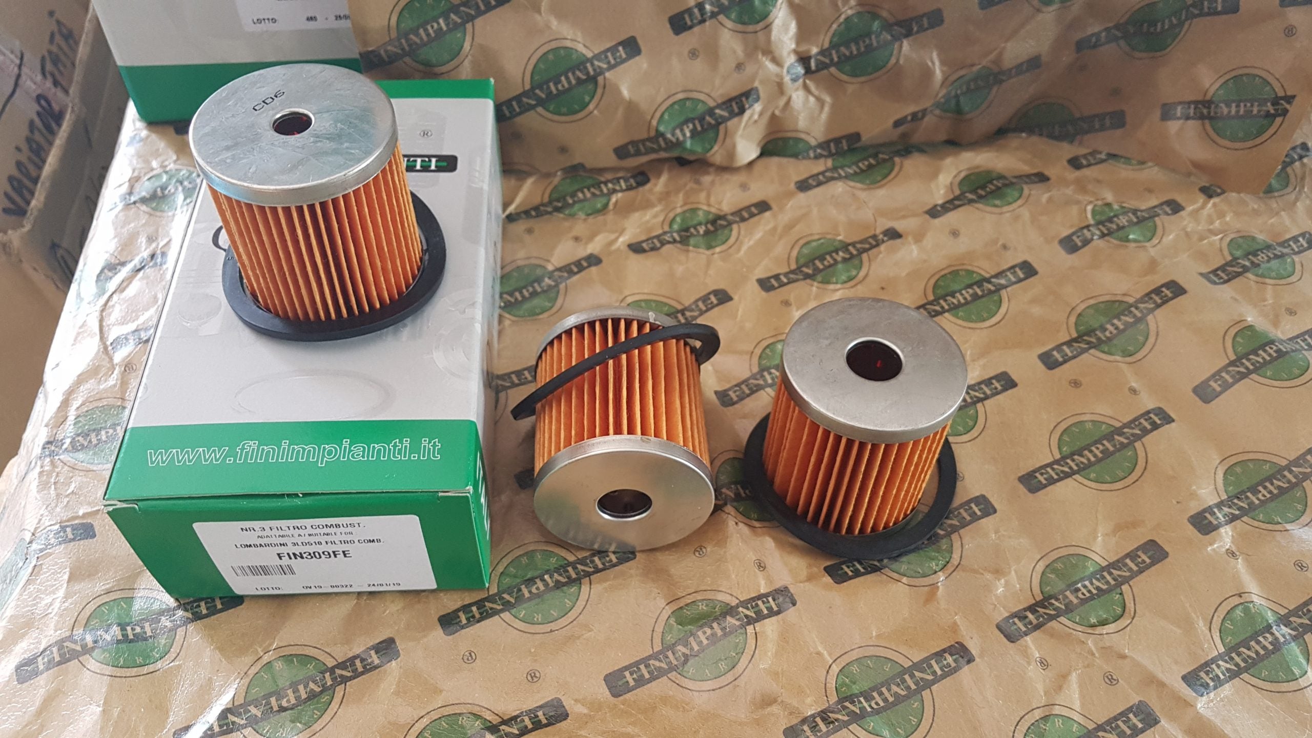 FILTRU COMBUSTIBIL LOMBARDINI LDA450-510  FIN309FE