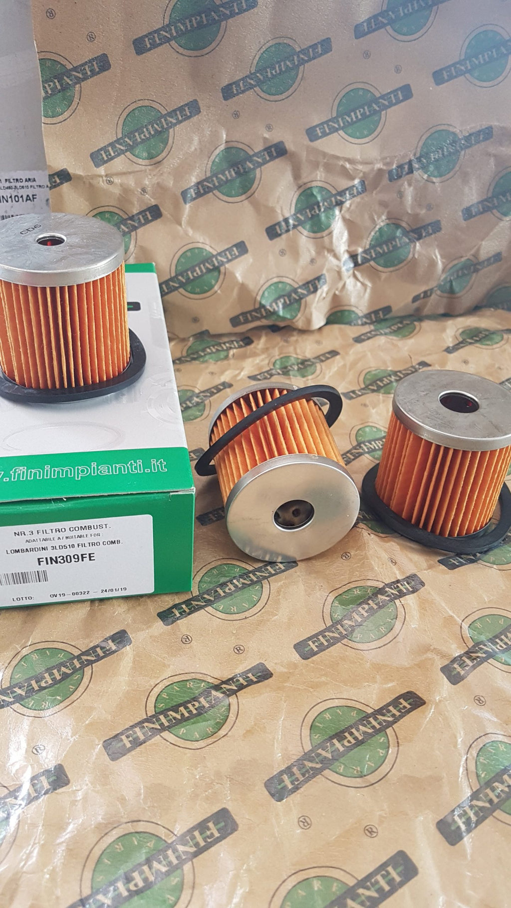 FILTRU COMBUSTIBIL LOMBARDINI LDA450-510  FIN309FE