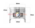 PISTON STD MOTOR 186F D86 mm