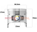 PISTON MOTOR 186F DIAM.86.50MM