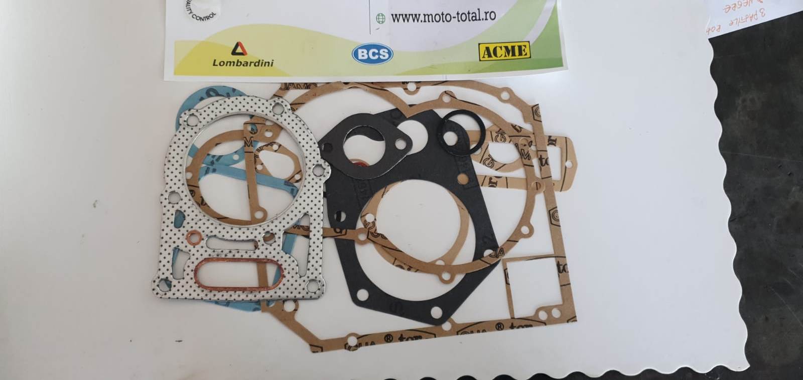 SET COMPLET GARNITURI MOTOR ACME VT88
