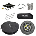 Kit roata rezerva 155/90R17 TECNICA 4J17 PCD 5x114.3 ET20 CB67. Jack B3 Key 21
