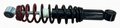REAR SHOCK ABSORBER - AIXAM 400 MICROCAR MC1 E MC2 - 1004611 - 5K003 aftermarket