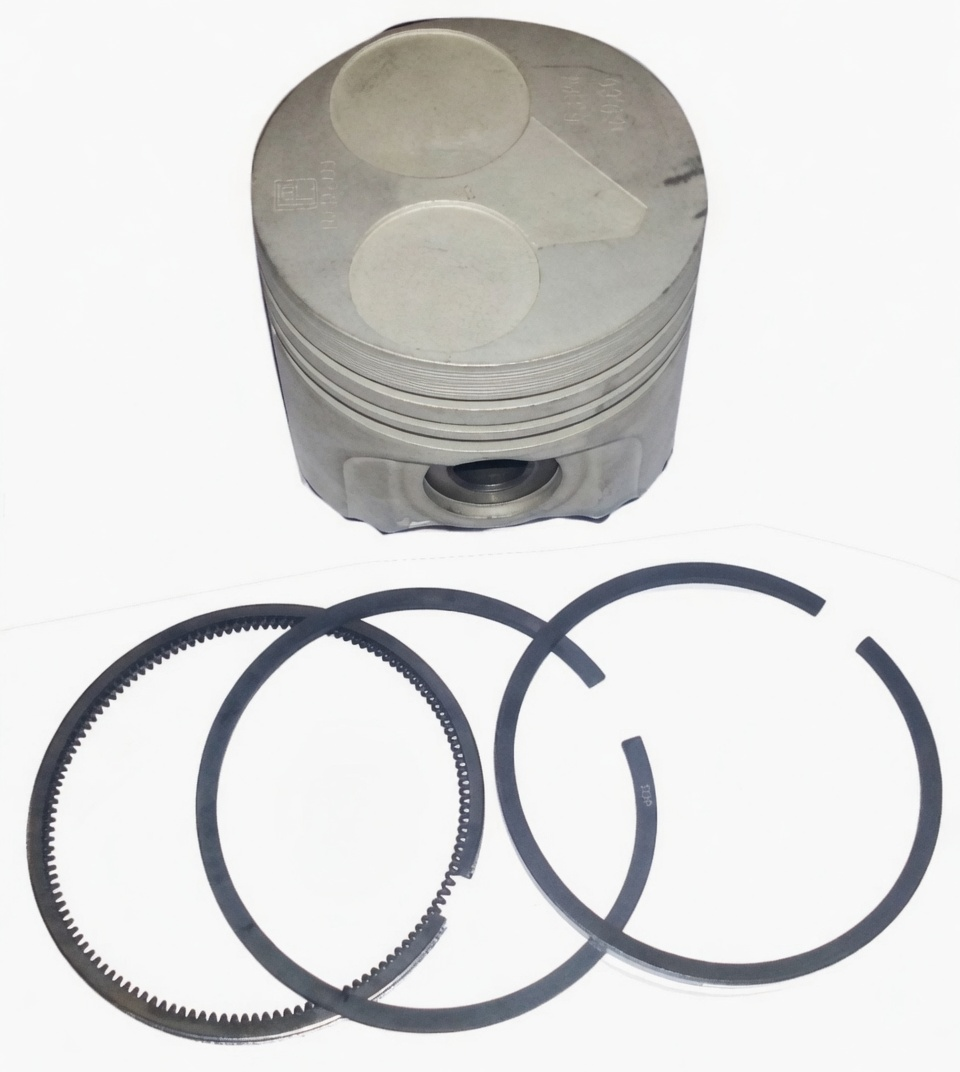 COMPLETE PISTON D 67,50 - KUBOTA Z482 D722 +05 (WITH ELASTIC SEGMENTS) -K168512190 aftermarket