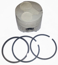 PISTON WITH SEGMENTS D.73.00 +10 - KOHLER LOMBARDINI ED0065014290-S 1009717 / 1009717 - LDW502 aftermarket