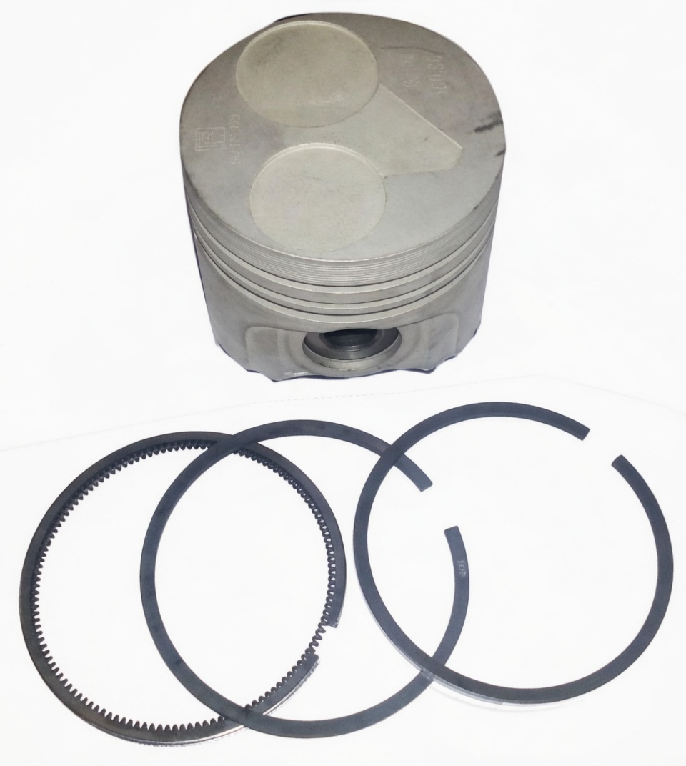 PISTON WITH SEGMENTS D.73.00 +10 - KOHLER LOMBARDINI ED0065014290-S 1009717 / 1009717 - LDW502 aftermarket
