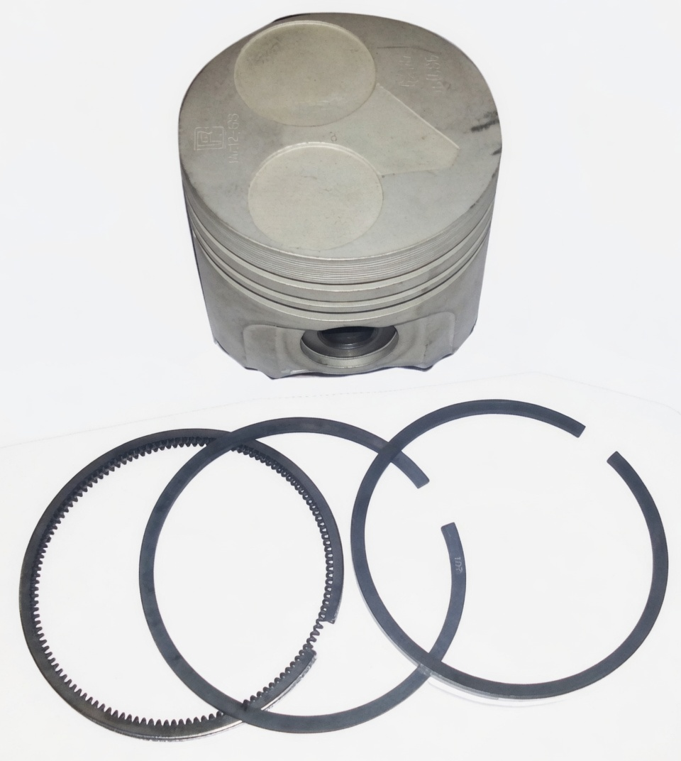 COMPLETE PISTON D 64 - KUBOTA Z402 +0,25 (WITH ELASTIC SEGMENTS) aftermarket