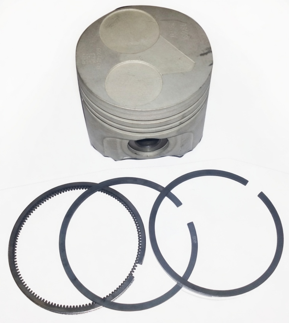 COMPLETE PISTON D 67,50 - KUBOTA Z482 D722 (WITH ELASTIC SEGMENTS) + 00K16851211 aftermarket