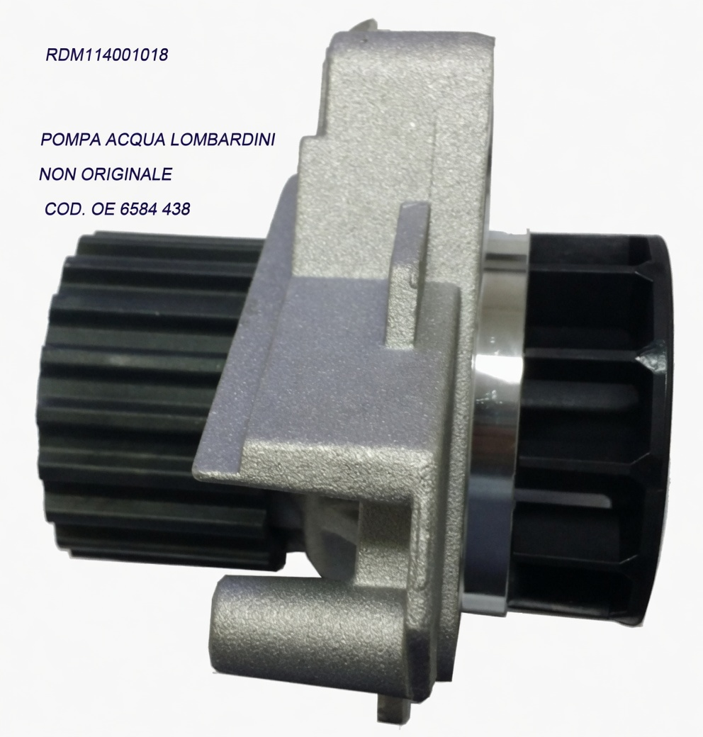 WATER PUMP WITH JOINTS - KOHLER LOMBARDINI - KOHLER LOMBARDINI ED0065844380-S 1003198 / 1003198 aftermarket