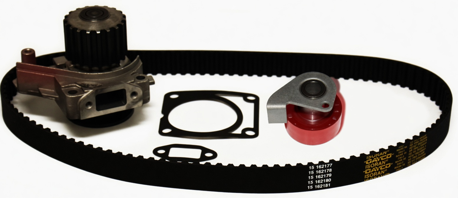 DISTRIBUTION KIT (WATER PUMP, BELT WITH JOINT AND TENSIONER) - KOHLER LOMBARDINI LDW 502 FOCS ENGINE - ED0048980750-S aftermarket