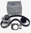 ECONOMY DISTRIBUTION KIT (WATER PUMP, BELT WITH JOINT AND TENSIONER) - KOHLER LOMBARDINI LDW 502 FOCS ENGINE - ED0048980750-S aftermarket