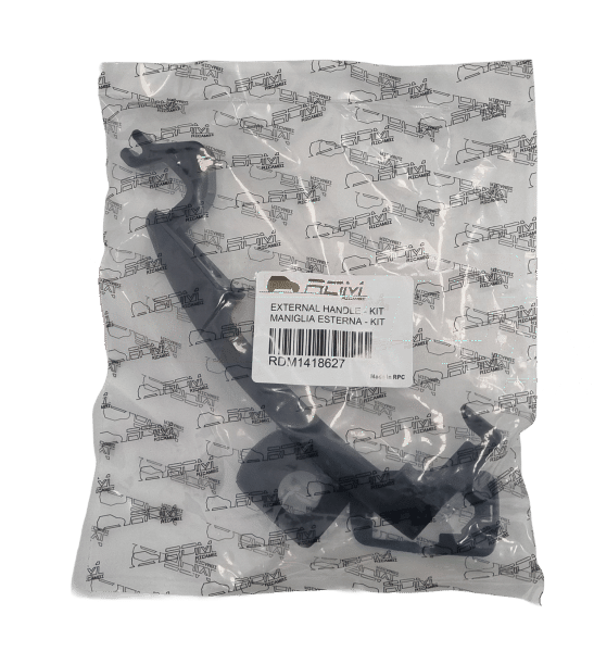 LEFT HANDLE KIT WITH SEAL AND LOCK CYLINDER CAP – LIGIER JS50 FROM 1ST TO 5TH SERIES AND JS60 – KIT 1418627 – aftermarket