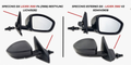 RIGHT EXTERNAL MIRROR - LIGIER JS60 V2 - 1419618 aftermarket