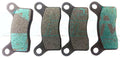 SET OF REAR BRAKE PADS - CASALINI M10 PIAGGIO M500 - F0040000735/F0040000793 aftermarket