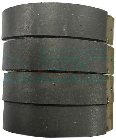 KIT BRAKE SHOES - AIXAM - AFTER 2016 (4 PIECES : 2 LEFT + 2 RIGHT ) aftermarket