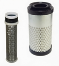 AIR FILTER - AIXAM (KUBOTA Z482 ENGINE) - 6C06099410 + 3272158242 -aftermarket
