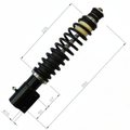 FRONT SHOCK ABSORBER - JDM TITANE - 901002 aftermarket