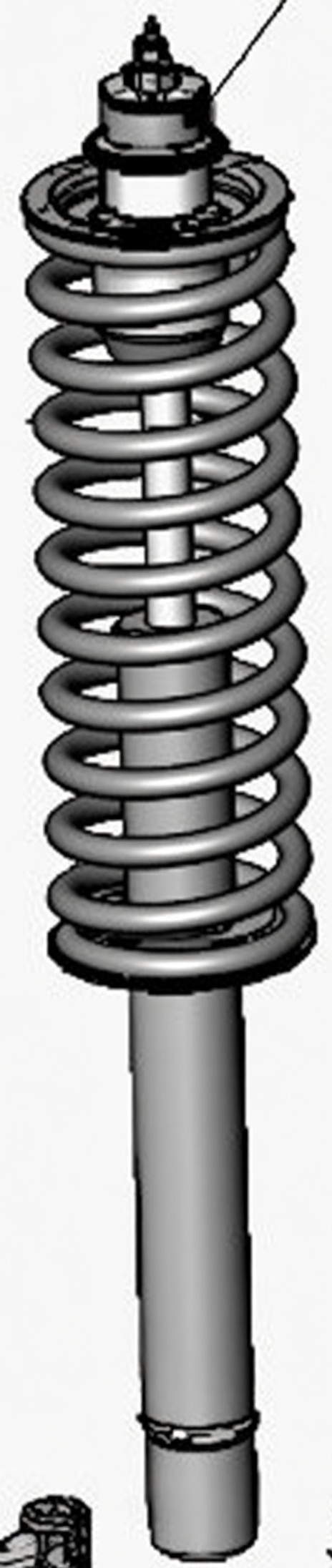 FRONT SHOCK ABSORBER - LIGIER X-TOO MAX - 0200077 (ex 20.0.077) aftermarket