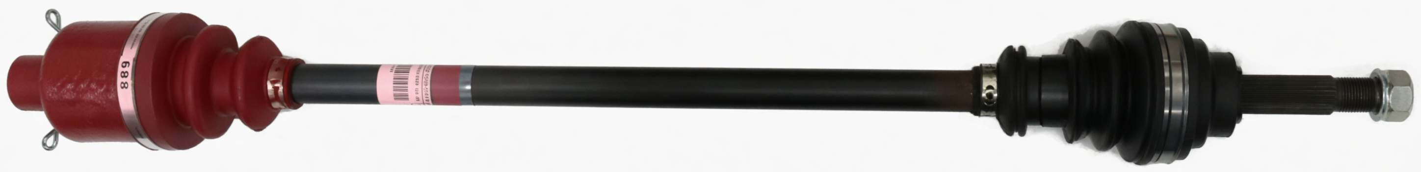 DRIVE SHAFT - AIXAM - LENGTH 610(69) - 3AP518A FOR ABS aftermarket