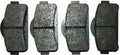 SET OF FRONT BRAKE PADS - MGO - 1008464 - WITHOUT INDICATOR aftermarket