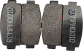 SET OF REAR BRAKE PADS x4+4Res IXO JS50 - 1403882 aftermarket