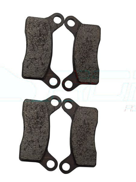SET OF REAR BRAKE PADS - CASALINI M10 PIAGGIO M500 - F0040000735/F0040000793 aftermarket