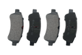 SET OF FRONT BRAKE PADS - HIGH QUALITY - 2395401/1611140680/425218 - CITROEN AMI EV (04/2020) / FIAT TOPOLINO EV (09/2023) / OPEL ROCKS-E HATCHBACK (10/2021) aftermarket